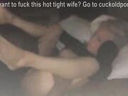 Angel fucks guy in hotel room in front of hubby