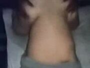 Filthy white wife loving her four black cocks