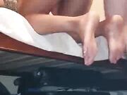 Julie Fucked by Two Black Cocks