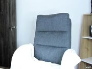 Sexy Latina Playing With Her Rubber Dildo In Her Asshole