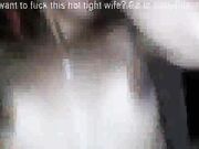 Wifes pussy stretched by BBC in front of her hubby