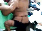 Young wife fucked by BBC black man in front of husband