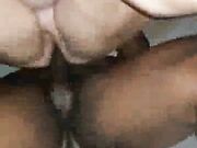 Lara Brookes hairy pussy fucked by a BBC