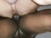 Lara Brookes hairy pussy fucked by a BBC