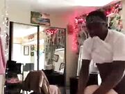 Interracial Loving Petite Blonde Gets Creampie From BBC