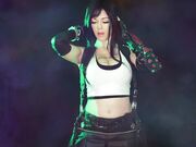 MissAlikaWhite Final Gooner Fantasy Tifa Lockhart Cosplay Mind Fuck
