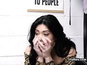 Titty and pussy fucking bracelet stealing hottie