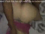 Hot Wife Rio Has BBC fuck in front of her husband