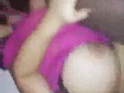 Horny amateur milf fucks BBC in her house