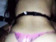 Hot young wife gets plowed by BBC while I'm at work