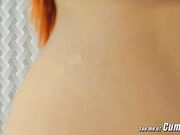 Tanned babe drilling her hole in front of the cam