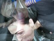 Young Women Fuck in the Car