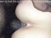 White cuckold loves taking big black cock