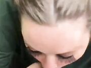 BBW Slut Takes BBC Outdoors