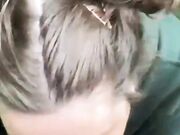 BBW Slut Takes BBC Outdoors