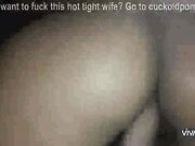 husband cheers on his wife wile she fuck a bbc