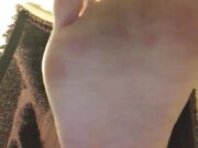 GoddessEva 30 Playing with My juicy plump soles while I degrade you