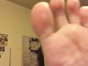 GoddessEva 30 Playing with My juicy plump soles while I degrade you 
