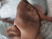 Princess Fierce Pantyhose Foot Worship 