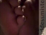 darkgoddessmisteri Incense Feet and Oblivion  ASMR Foot Worship and Ignore Session