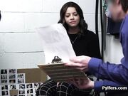 Officers want to play with suspects big tits