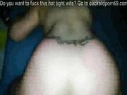 Cheating White Slut sucks BBC while boyfriend is gone