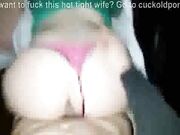 Two Black Guys Fuck Horny Whore Wife In Front Of Hubby