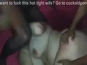 Japanese rude husband fucks his beautiful wife