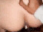 Elizabeth Blackwood rides bareback at BBC Gangbang