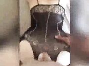 Watching a Monster Cock Creampie My Wife- AlleyKatt