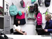 Latina spinner pays for stolen perfume the hard way