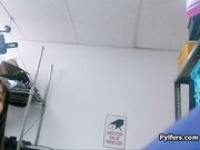 Latina spinner pays for stolen perfume the hard way