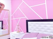 Horny babe With Perky Tits Get Strip And Play Her hole