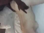 Big tits milf making porn video for the 1st time Interracial