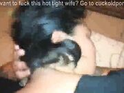 Hot young wife gets plowed by BBC while I'm at work