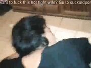 Hot young wife gets plowed by BBC while I'm at work