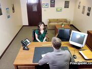 Hot housewife seduced by handsome principal