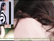 Miriam  Caballero la puta es cogida por un negro pingon