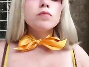 Sabrina Banks - Oily Titty Play