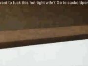 Cheating wife bitch bangs with her husbands young son