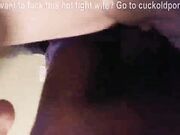 Cuckold dude wants to see his girlfriend being BBC drilled