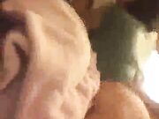 White wife and her Asian friend fuck 11 inch bbc