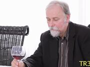 Aroused brunette perfection is fucked like a bitch