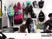 Activist in nipple pasties blows officers dick