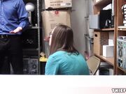 Emma gets fucked by a security guard