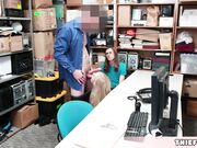 Emma gets fucked by a security guard