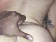 Black man takes my Latina wife doggystyle