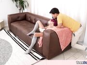 Beautiful cute stepsis offers free pussy