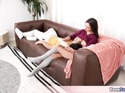 Beautiful cute stepsis offers free pussy