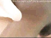 intense orgasm of swinger wife in 3some with neighbor